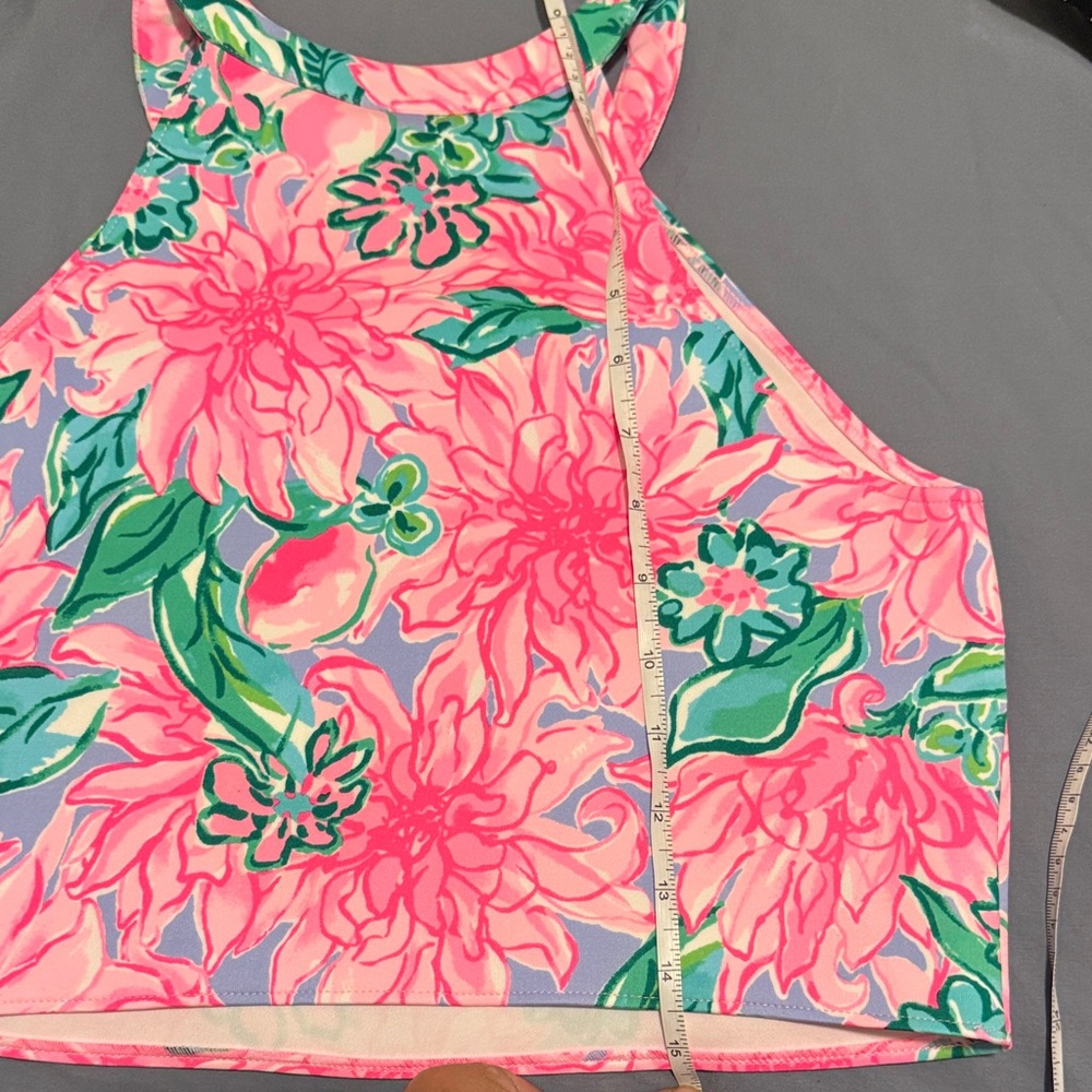 Lilly Pulitzer Pink Floral Kids Skirt Set - Picture 10 of 10